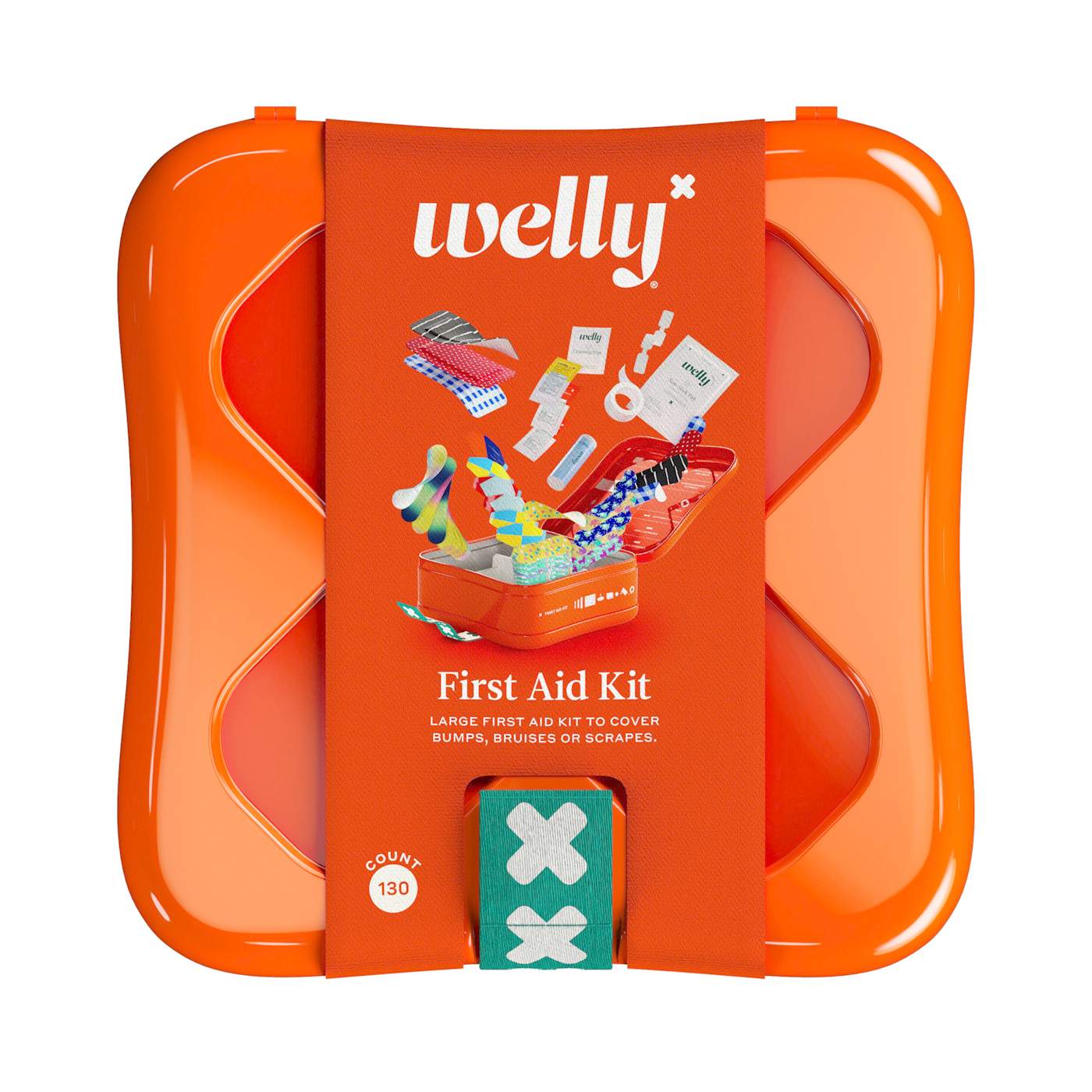 Welly Large First Aid Kit, Assorted Bandages And Ointments