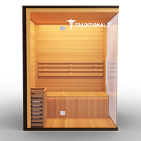 3 Person Home Steam Sauna | Traditional 7™