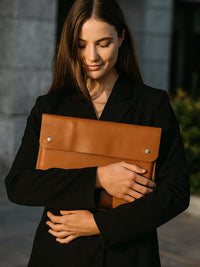 MacBook Leather Laptop Sleeve