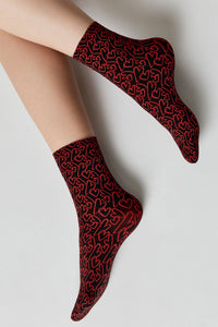 Dense Socks Conte Fantasy - "Love" Designs