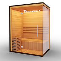 3 Person Home Steam Sauna | Traditional 7™