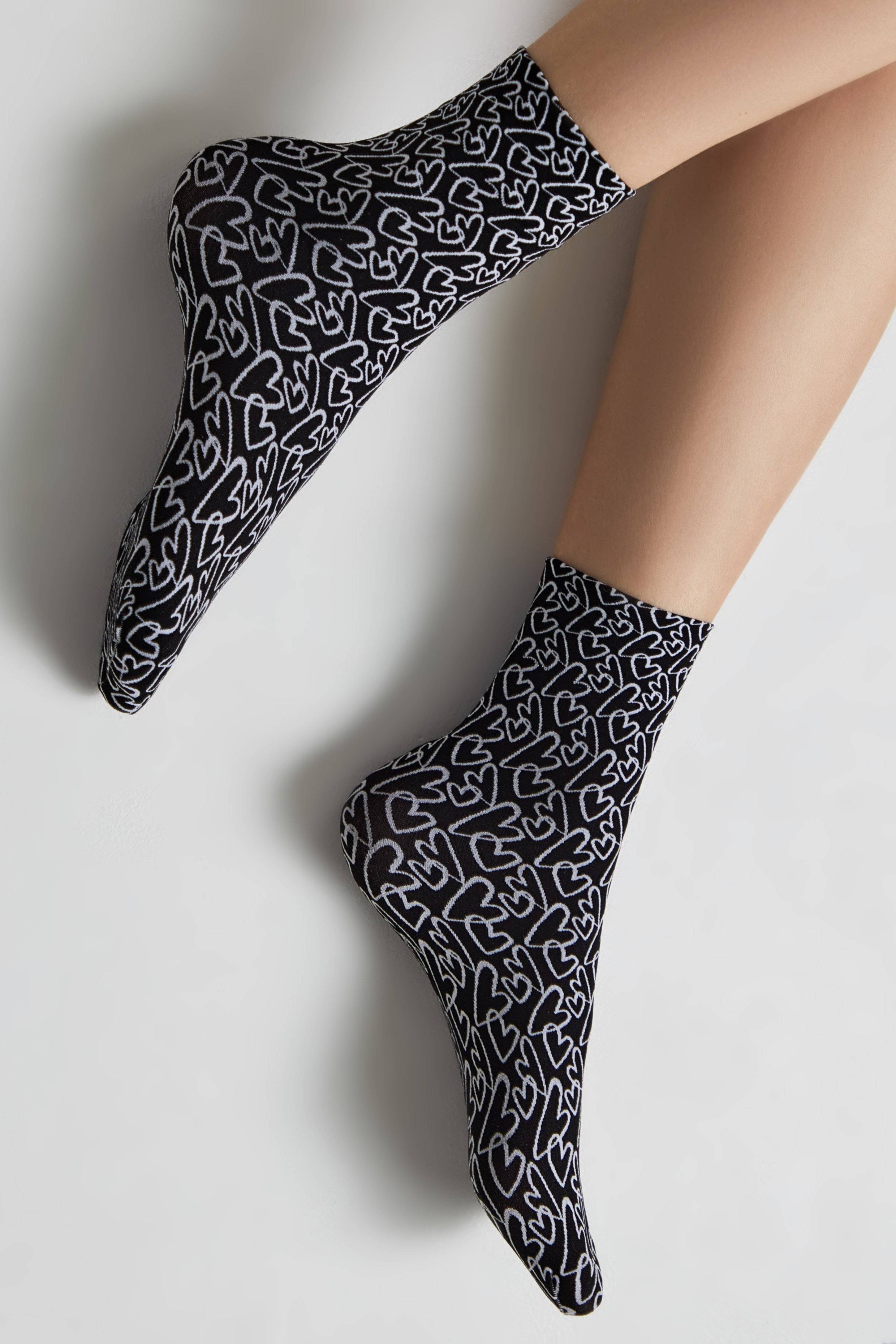 Dense Socks Conte Fantasy - "Love" Designs