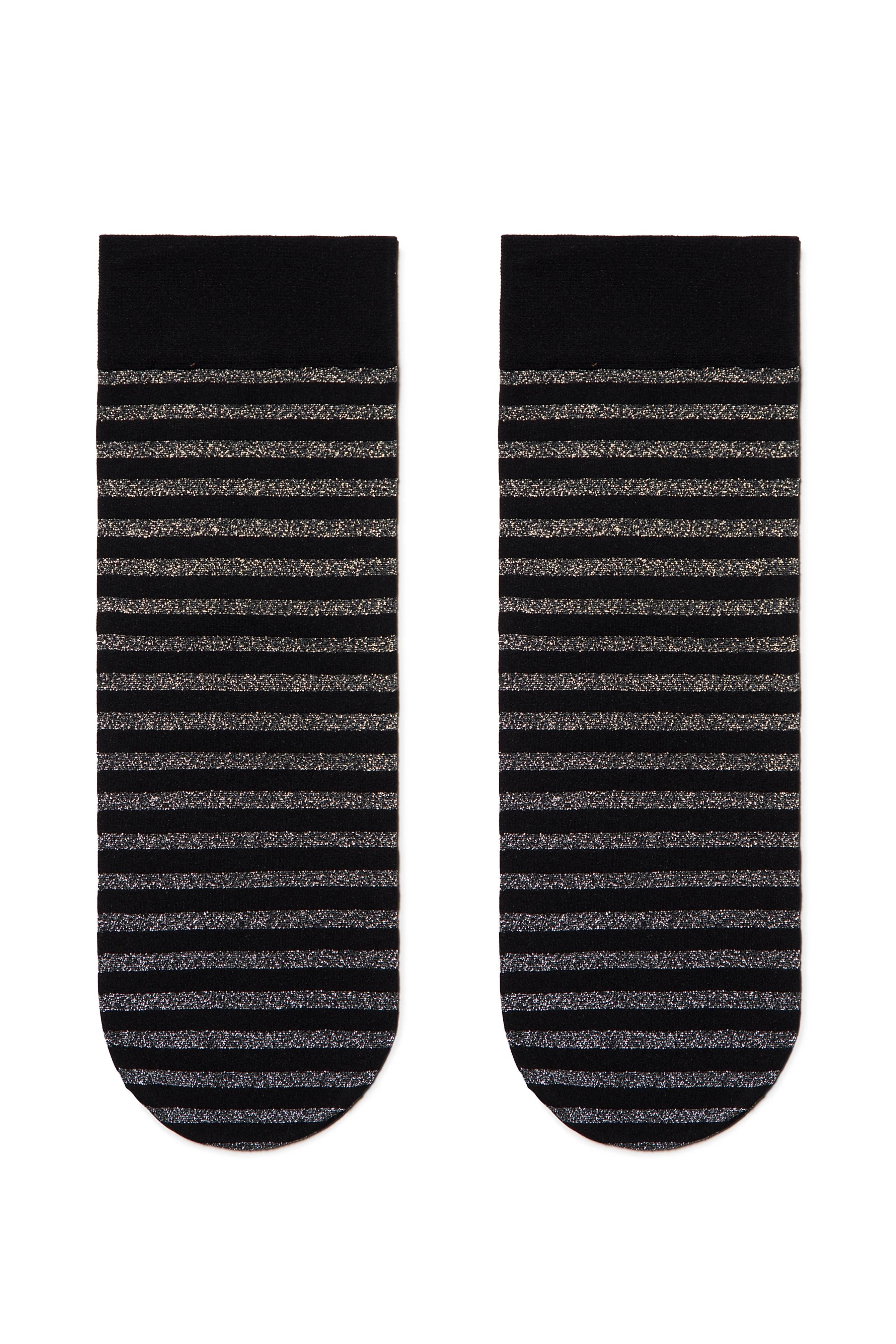 Socks Conte Fantasy - Shimmering Stripe