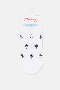 Cotton Ankle Socks Conte Active - 589 Palm Trees