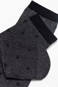 Shimmering Socks Conte Fantasy - "Hearts" Designs