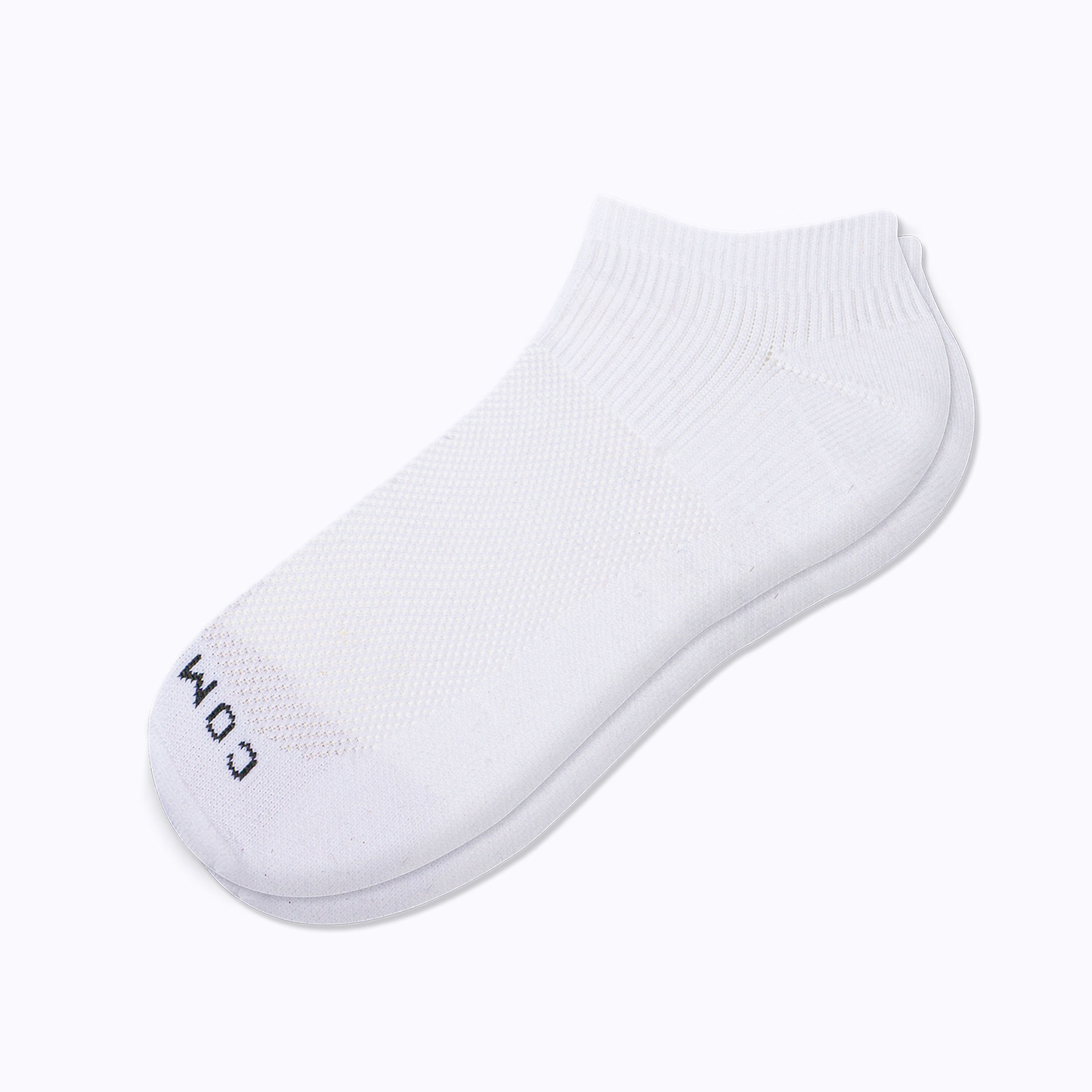 Ankle Compression Socks - White