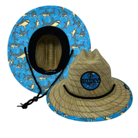 Kids Fun Straw Hats | Beach | Swim Cruise Paddle Board | Boat Fishing | UPF 50 |