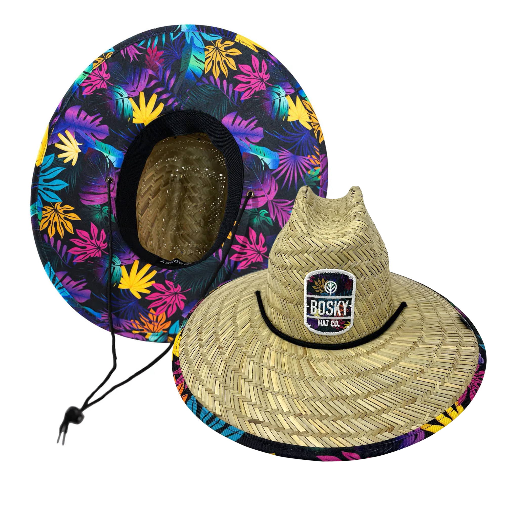 Neon Forest Straw Hat