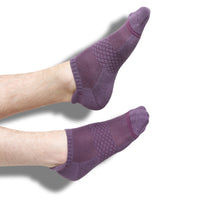 Orchid Purple Ankle Socks