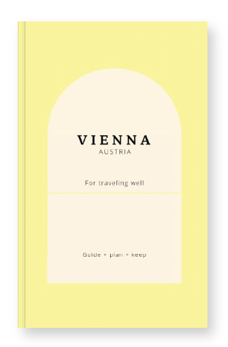 Vienna Trip Planner: Austria Printed Guide Book for an Elegant Time