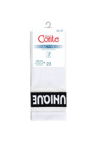 Conte Cotton Long Socks Active 156 - "Unique"