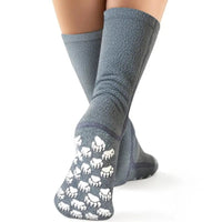Polar Feet Fleece Socks - Soft Grey