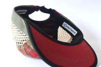 Scosia Plaid Rojo Eight Panel Sport Hat