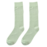 Solid Dusty Sage Green Socks