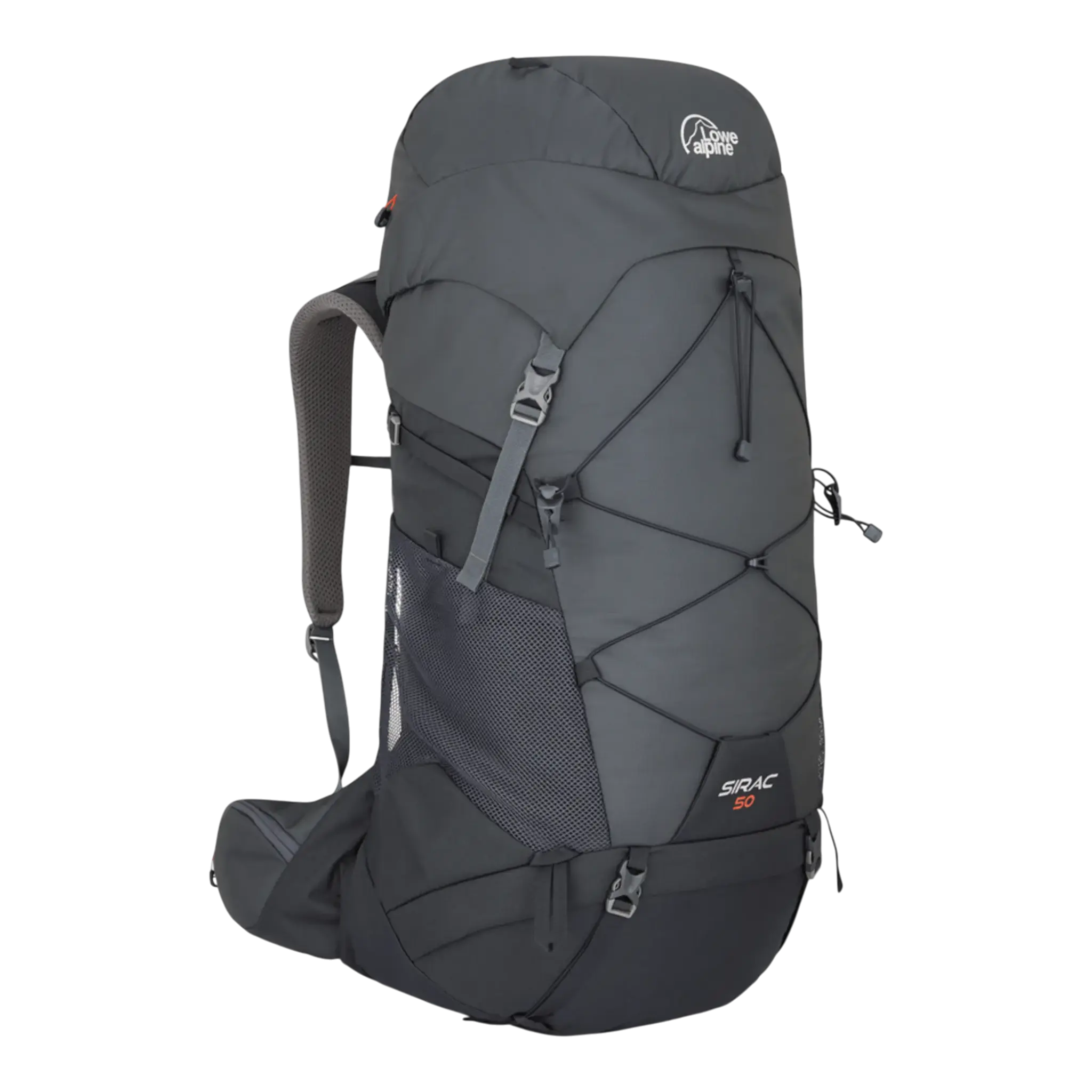 Lowe Alpine Sirac 50 Trekking Pack Unisex Backpack Ebony