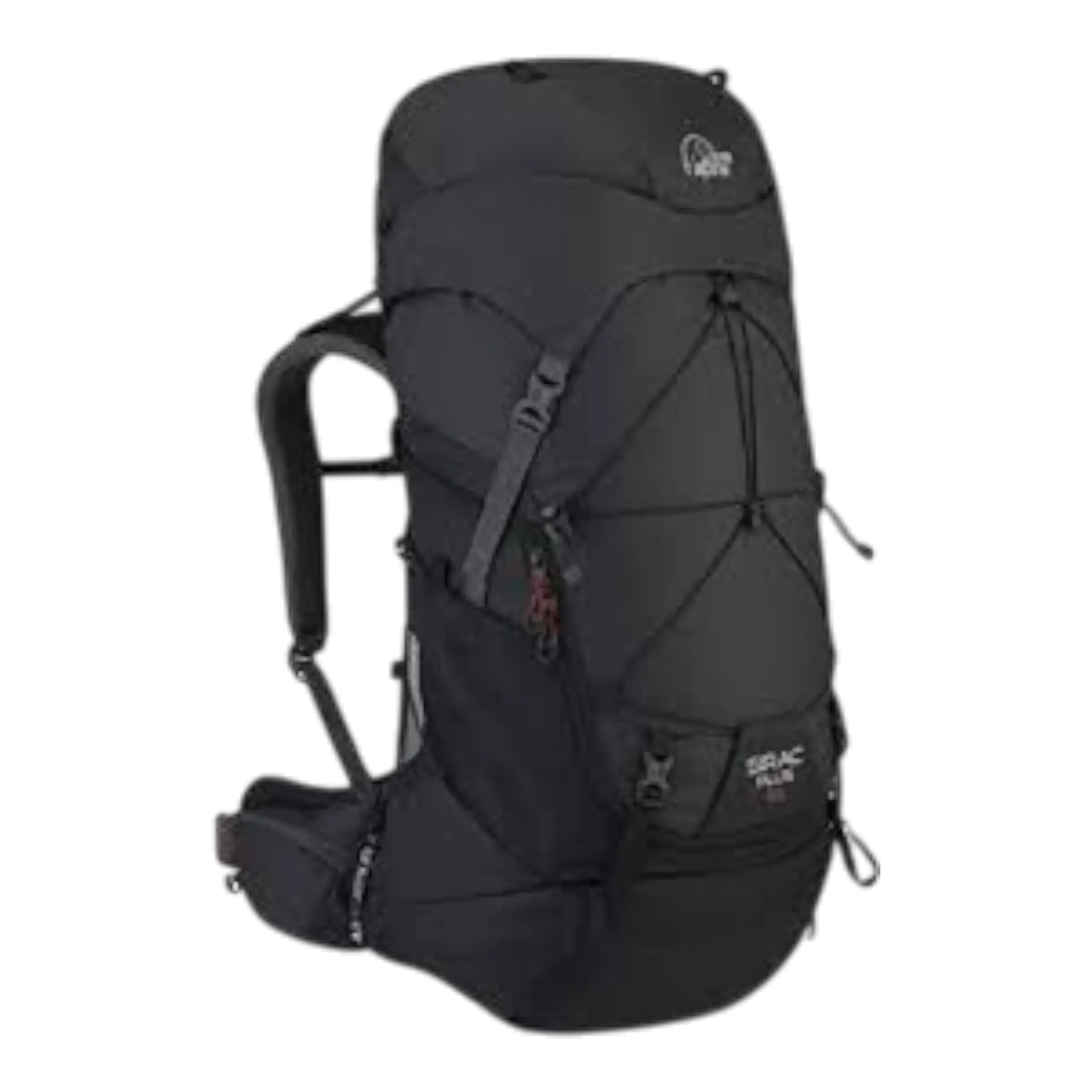 Lowe Alpine Sirac Plus 65 Trekking Pack Unisex Backpack Ebony