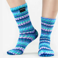 Polar Feet Fleece Tabi Socks - Ripple