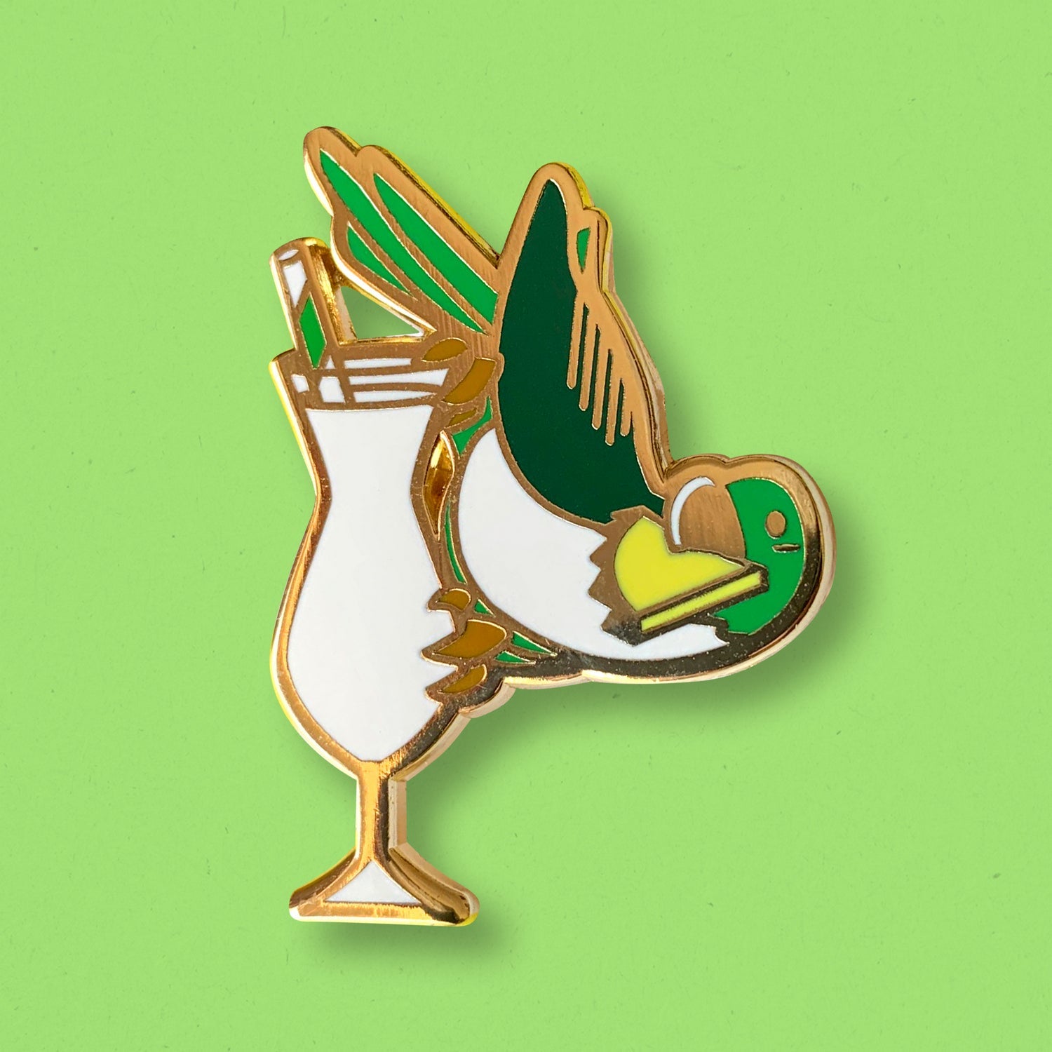 Parakeet x Pina Colada Pin