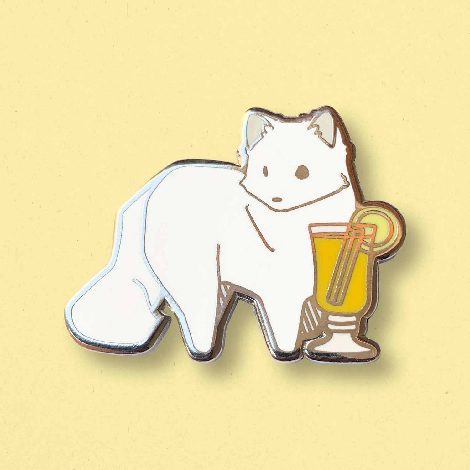 Arctic Fox x Hot Toddy Pin