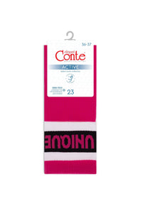 Conte Cotton Long Socks Active 156 - "Unique"