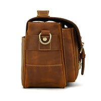 The Faust Leather Camera Bag | Crossbody Vintage Camera Messenger Bag