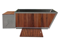 Red Cedar Steel Ice Bath