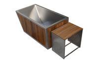 Red Cedar Steel Ice Bath