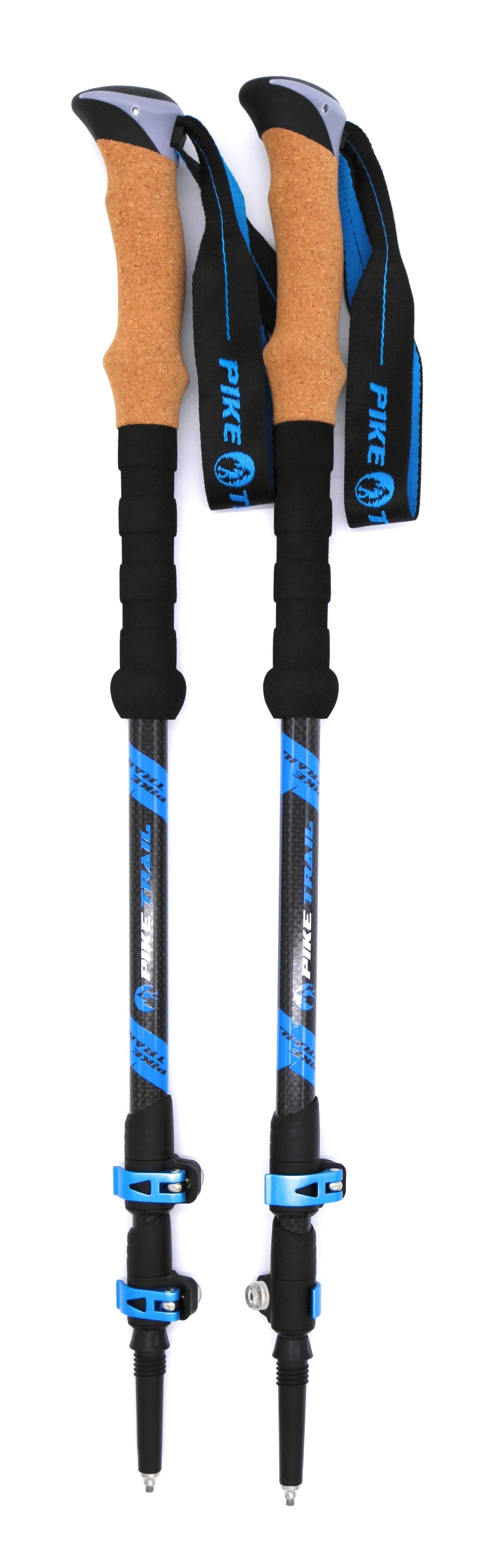 Pike Trail Carbon Fiber Trekking Poles – Lightweight, Adjustable Hiking Poles for Every Adventure