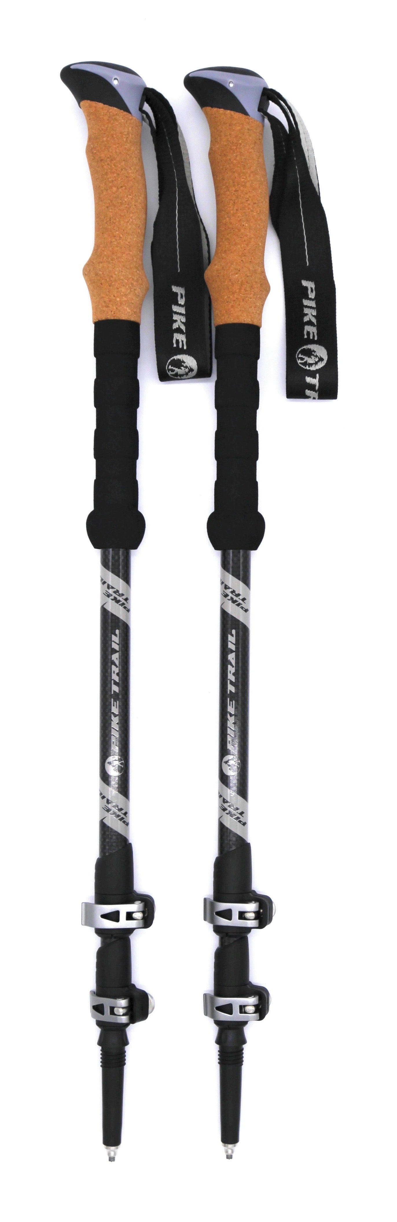 Pike Trail Carbon Fiber Trekking Poles – Lightweight, Adjustable Hiking Poles for Every Adventure