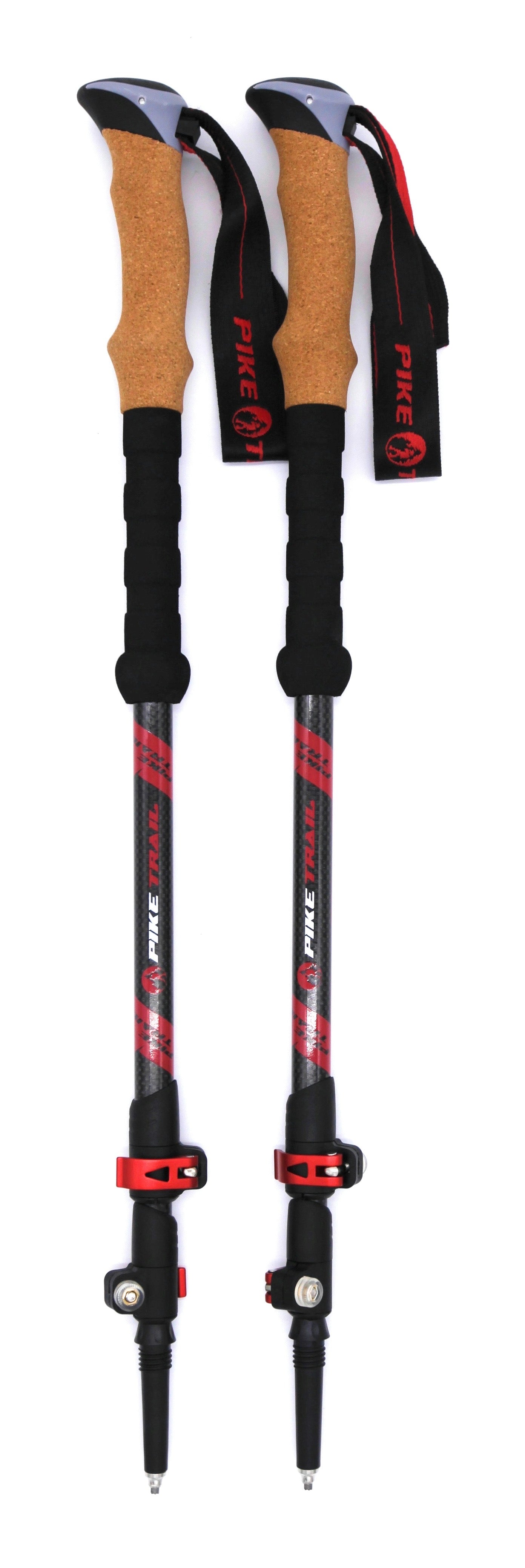 Pike Trail Carbon Fiber Trekking Poles – Lightweight, Adjustable Hiking Poles for Every Adventure