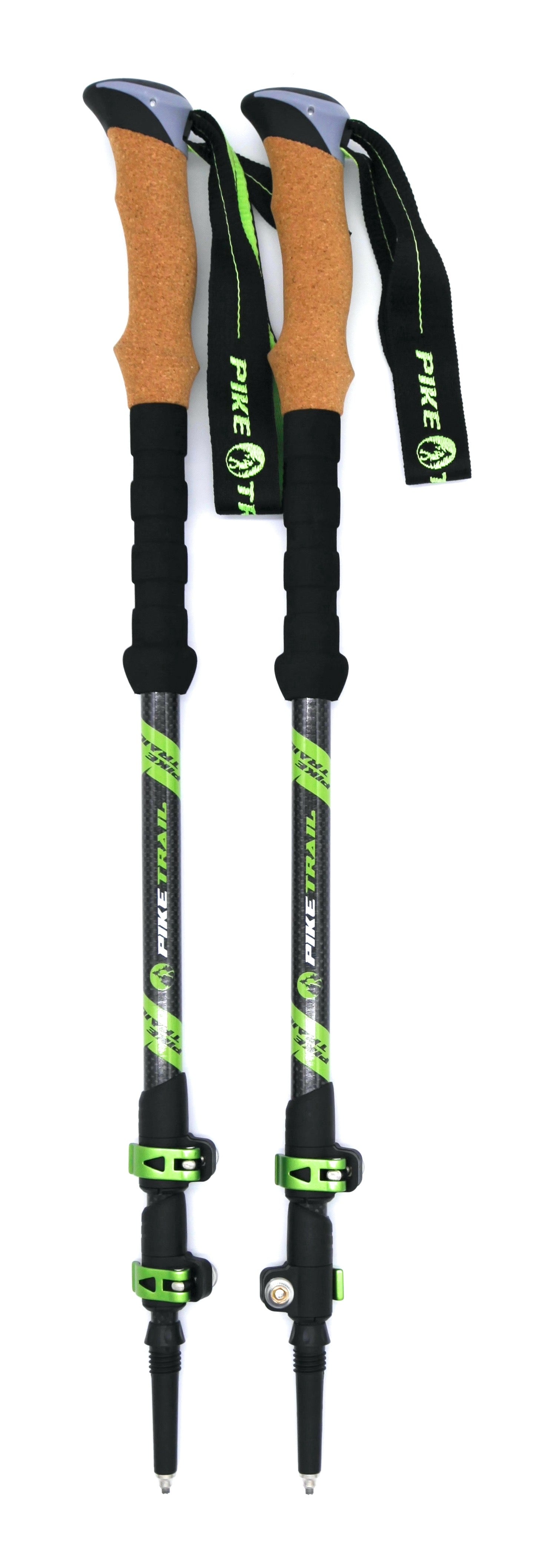Pike Trail Carbon Fiber Trekking Poles – Lightweight, Adjustable Hiking Poles for Every Adventure