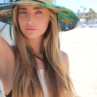 Gone Bass Fishing Straw Hat