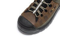 ROCKROOSTER Woodland Brown 6 inch Composite Toe Waterproof Leather Work Boots AK661