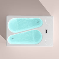 Dual-Zone Hot & Cold Ice Bath