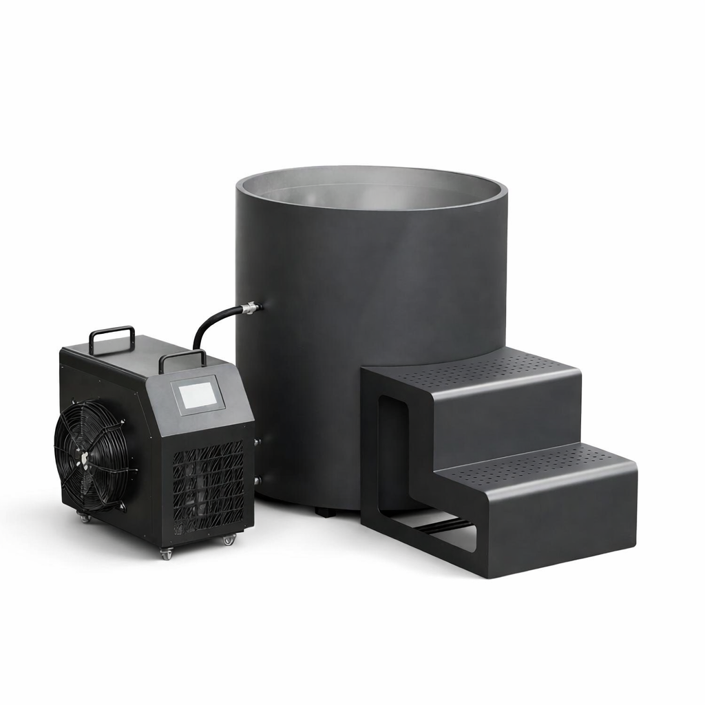 Black Barrel Ice Bath