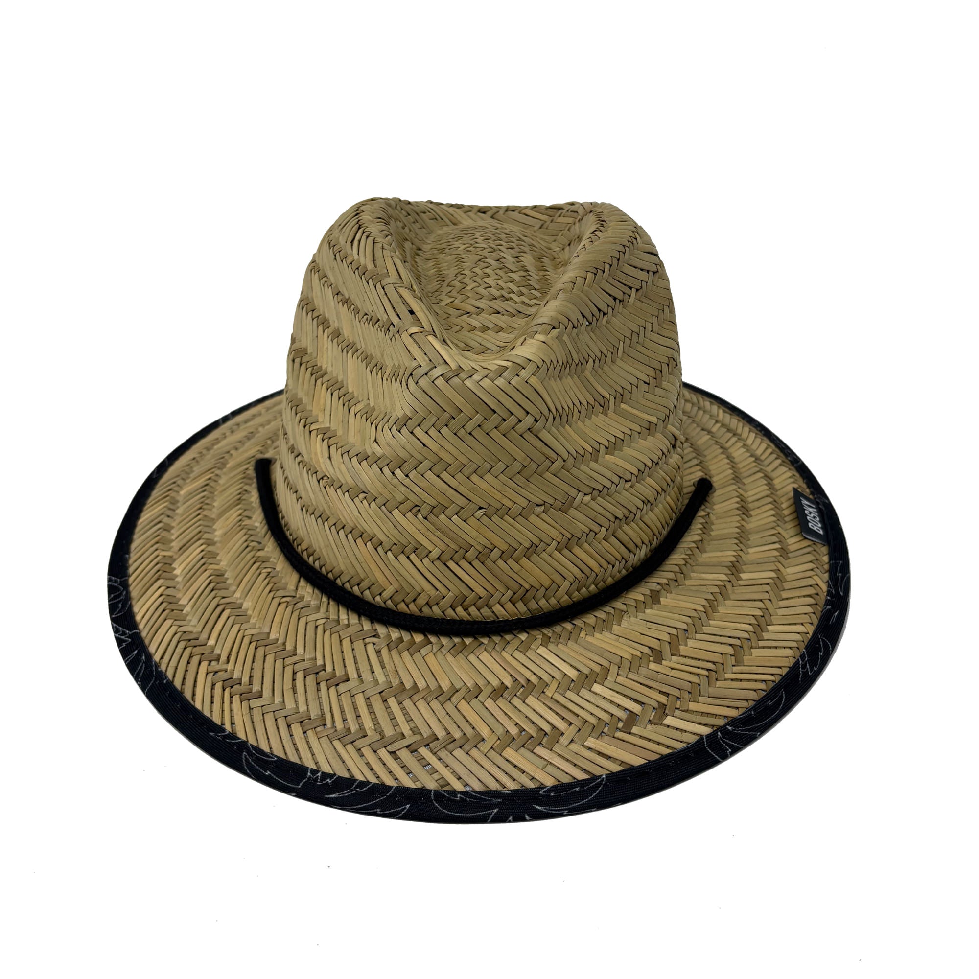 Fedora Dark Palms Small Brim Adult Straw Summer Lifeguard Hat