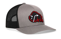 JBR x Haka Red Bison  |  Gray-Black Buffalo Snapback