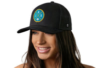 Jacksonville Trucker Hat  |  Black JAX X Football Snapback