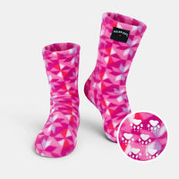 Polar Feet Fleece Socks - Kaleidoscope
