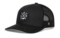 Lexington Trucker Hat  |  Black LEX X Snapback