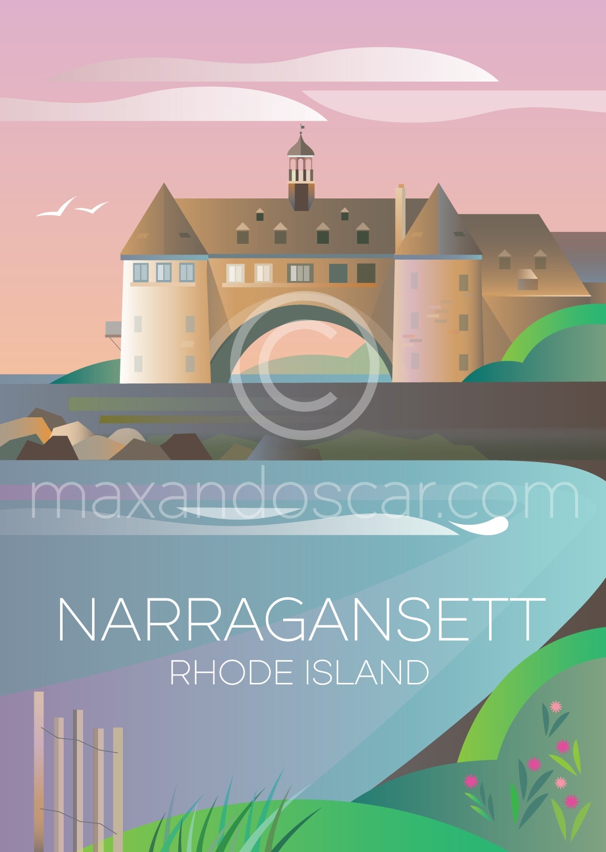 NARRAGANSETT PRINT