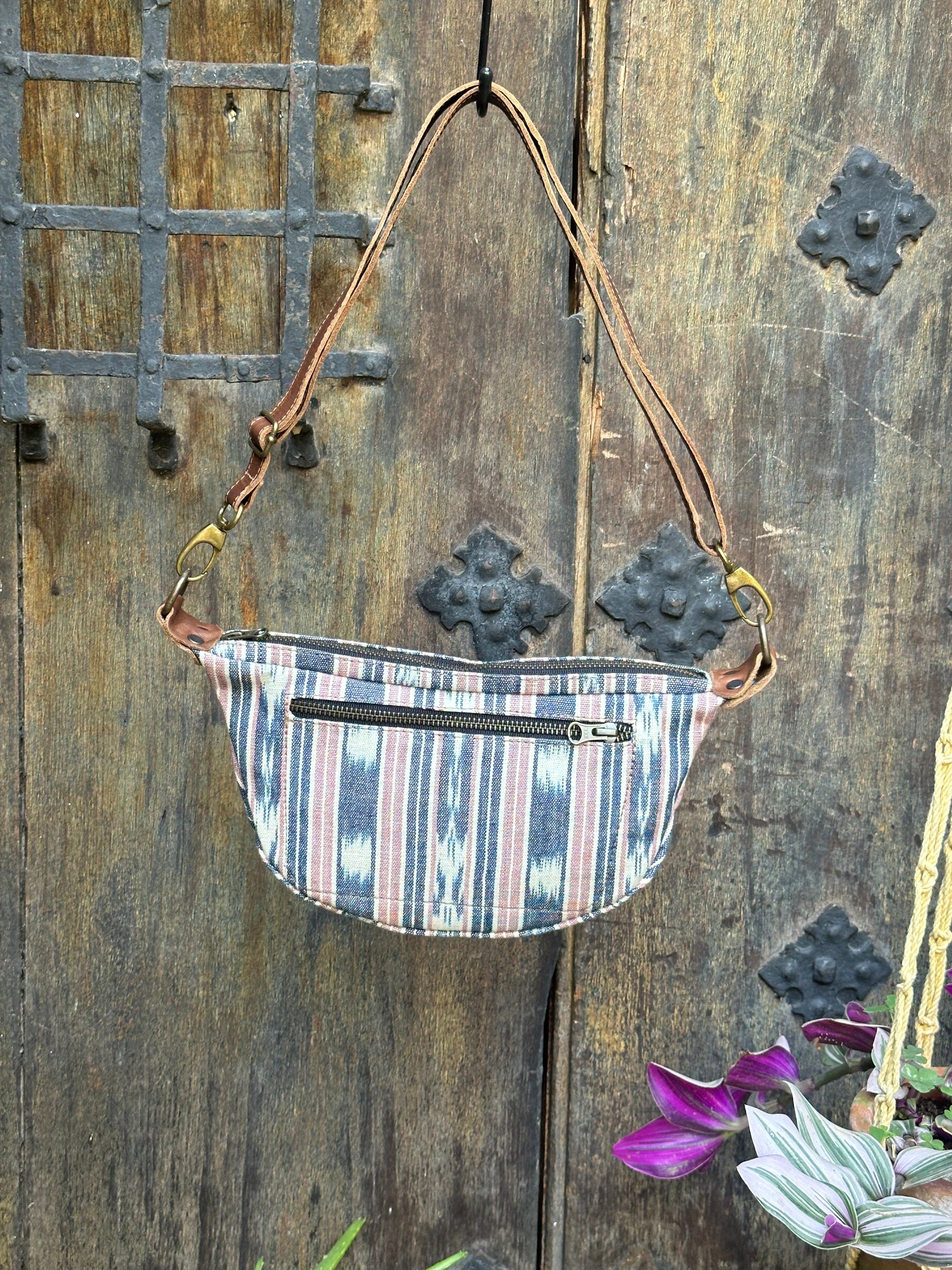 Fanny Pack - Pink and Blue