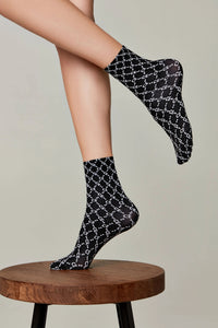 Socks Conte Fantasy - Diamond Pattern