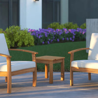 Lio/Oslo Wooden Side Table