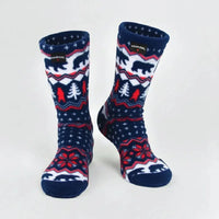 Polar Feet Fleece Socks - Polar Bear