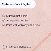 Knee-High Compression Socks – Solid Rose