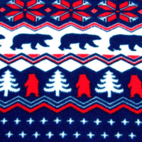 Polar Feet Fleece Socks - Polar Bear