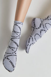 Dense Socks Conte Fantasy - Knitted "My dreams" Design
