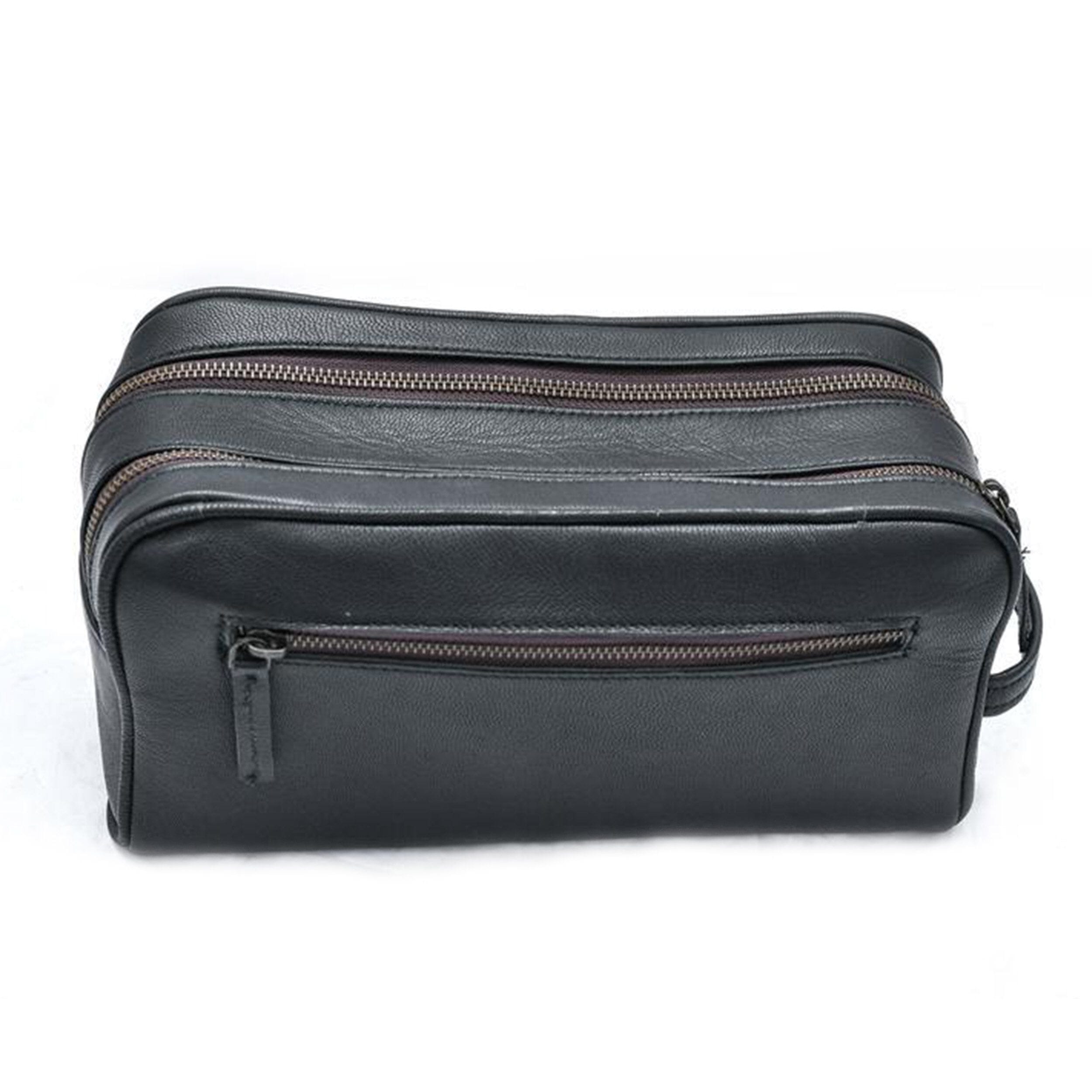 The Twin Section Toiletry- Black
