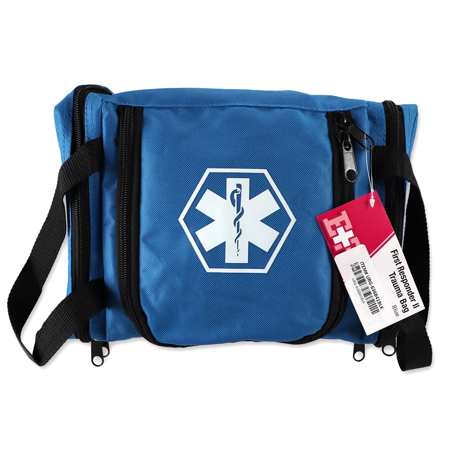 80 Piece First Responder Kit / Jump Bag - Blue